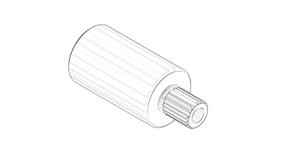DORNBRACHT Rastbuchsenaufnahme ERSATZTEILE 091212026 D. 16 x 23 mm, 09121202690 Galeriebild 1